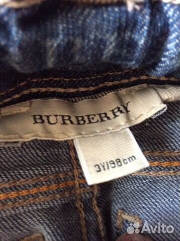 Burberry Джинсы для девочки Burberry Джинсы для девочки