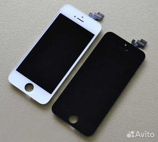 Экран iPhone 5S с установкой
