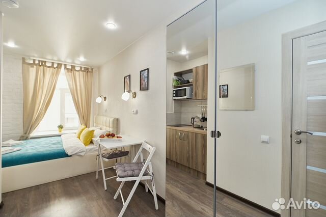 Студия, 15 м², 2/5 эт. Студия, 15 м², 2/5 эт.