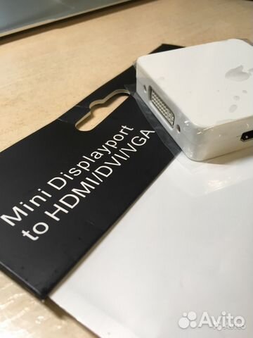 Адаптер mini displayport - Hdmi vga Dvi 3 в 1 Адаптер mini displayport - Hdmi vga Dvi 3 в 1