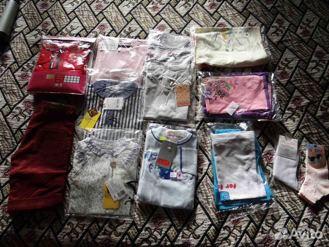 Пакет вещей на девочку 98-110 Пакет вещей на девочку 98-110