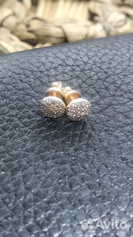 Золотые серьги