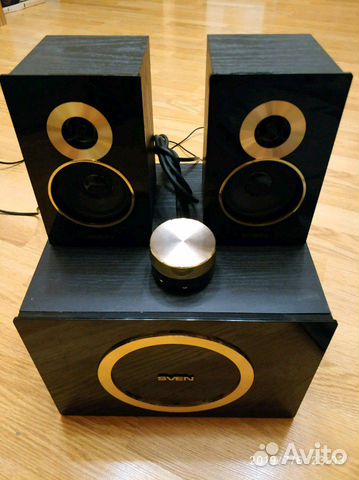 Колонки активные Sven MS-1085 Gold