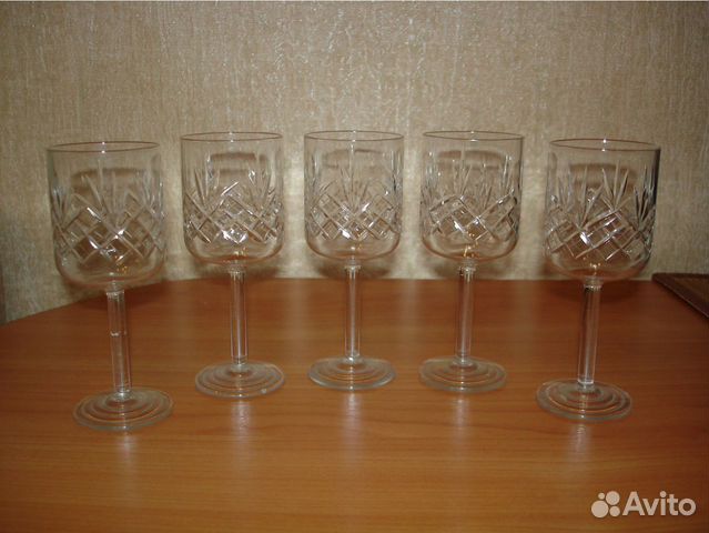 Рюмки ликерные из тонкого хрусталя