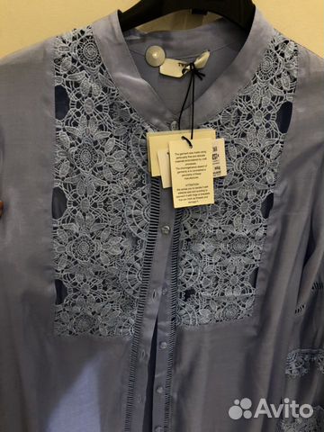 Шикарная рубашка туника Twin Set оригинал новая Шикарная рубашка туника Twin Set оригинал новая