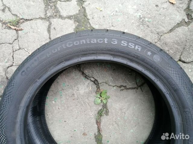 205/45/17 R17 RUN-flat contisportcontact-3. (3-3Л)