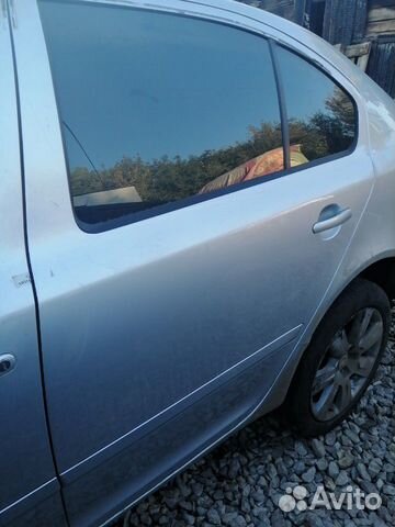 Дверь задняя левая шкода октавия А5