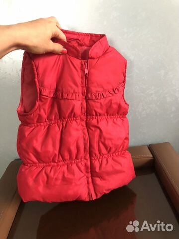 Жилет mothercare утепленный 18-24м Жилет mothercare утепленный 18-24м