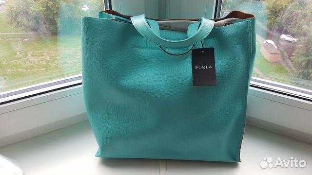 Оригинальная сумка-мешок Furla из Италии - новая