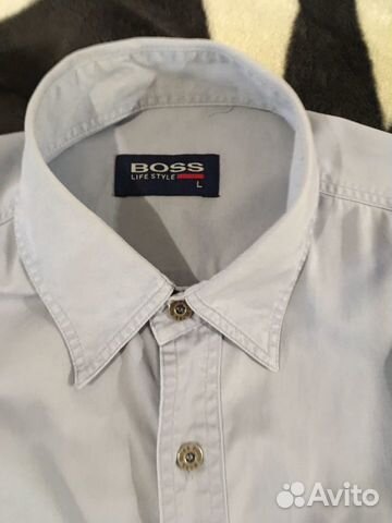 Рубашки мужские с длинным рукавом Boss новые