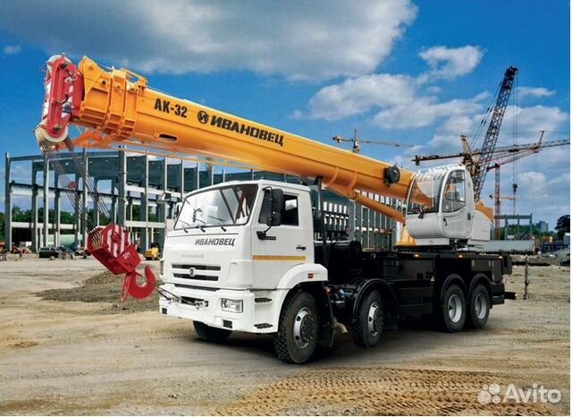 Автокран Ивановец 32т 31м кс-55717К-1 Камаз-6540 Автокран Ивановец 32т 31м кс-55717К-1 Камаз-6540