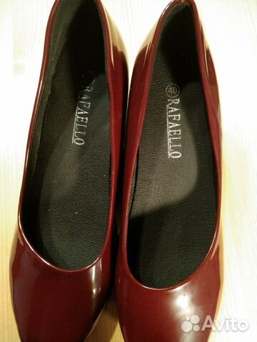 Туфли на танкетке