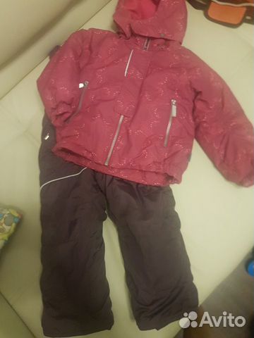 Зимний полукомбинезон+куртка lassie, 92р
