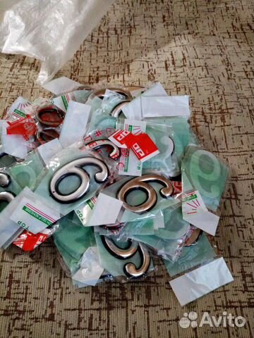 Цифра (номера) на двери самоклеящаяся пластик