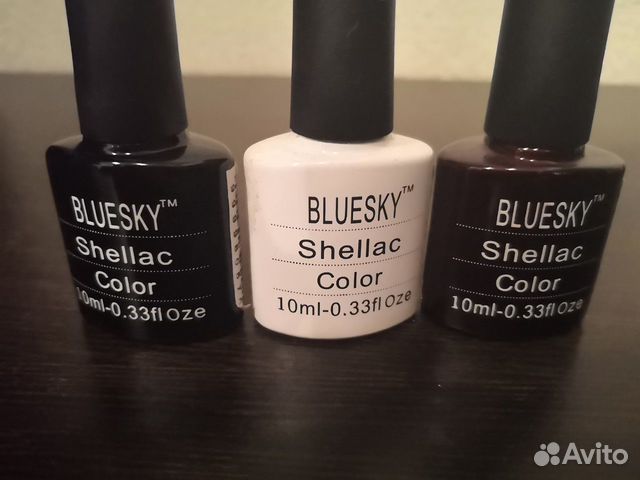 Шеллак фирмы Bluesky и CND Шеллак фирмы Bluesky и CND