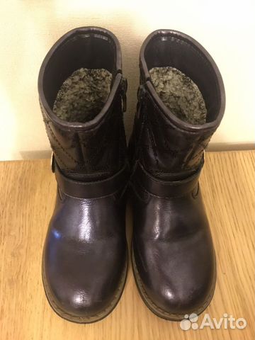 Сапоги с мехом для девочки