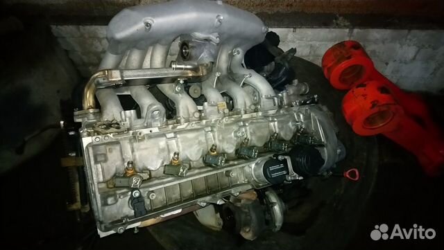 Головка блока цилиндров mercedes benz S320
