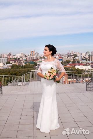 Платье свадебное «рыбка»