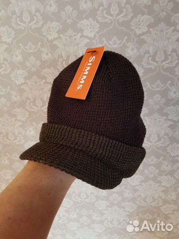 simms visor beanie