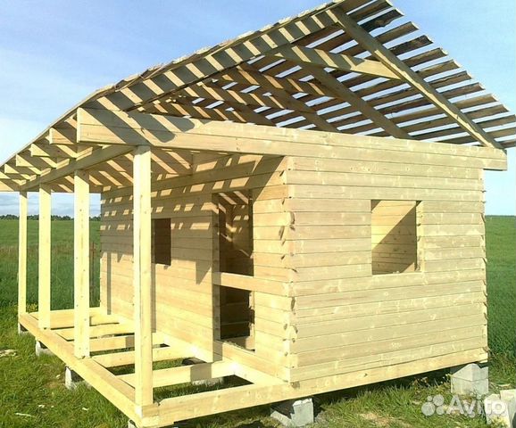 Баня из профилированного бруса