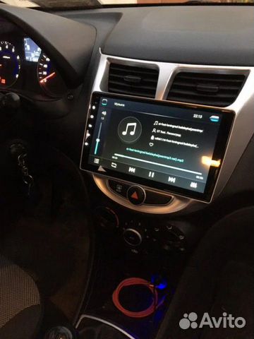 Штатная магнитола Hyundai Solaris android Штатная магнитола Hyundai Solaris android