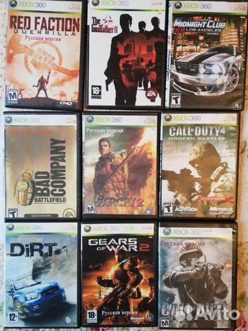 Игры на Xbox360 Игры на Xbox360