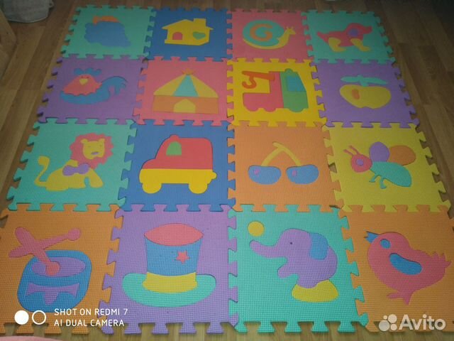 Коврик пазл напольный Коврик пазл напольный