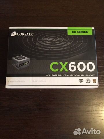 Блок питания Corsair CX600 Блок питания Corsair CX600