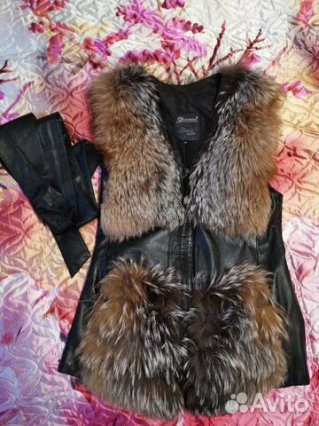 Жилетка кожаная Жилетка кожаная