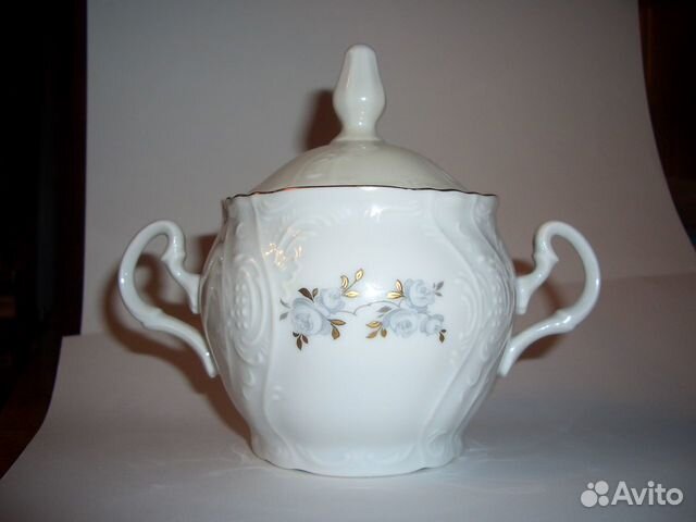 Bernadotte фарфоровая сахарница (Чехия) Bernadotte фарфоровая сахарница (Чехия)