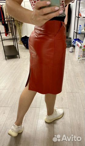 Юбка кожаная Юбка кожаная