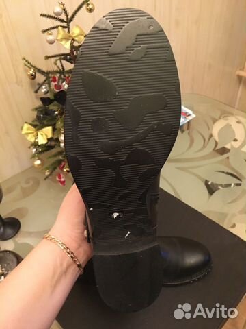 Кожаные сапоги Alba,Calvin 39р.новые