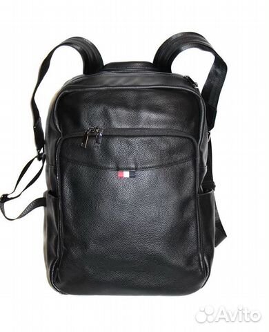 Мужской кожаный рюкзак -DX- black 06 new A4 Мужской кожаный рюкзак -DX- black 06 new A4