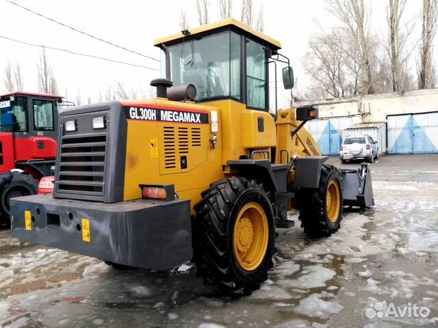 Фронтальный погрузчик MegaMax GL 300H с ковшом 4в1