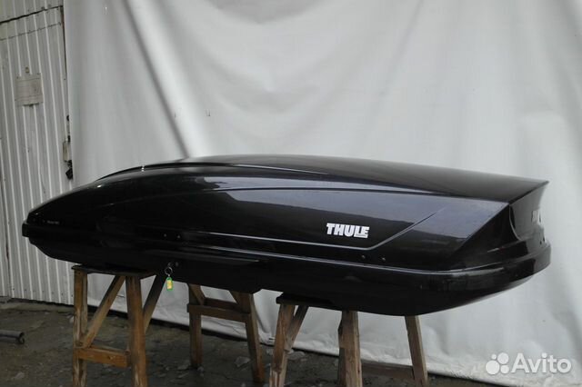 Автобокс Thule Motion 900 чёрный глянцевый б/у