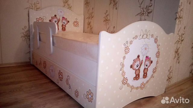 Кровать детская Мишки Кровать детская Мишки