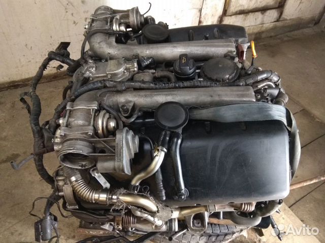 Двигатель в сборе VW Touareg 5.0л, TDi V10 2003г.в