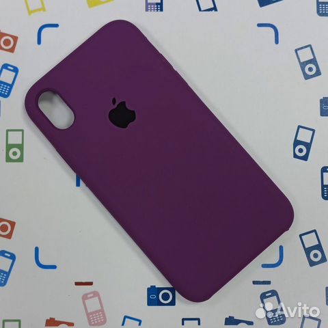 Чехол накладка iPhone XR Фиолетовый