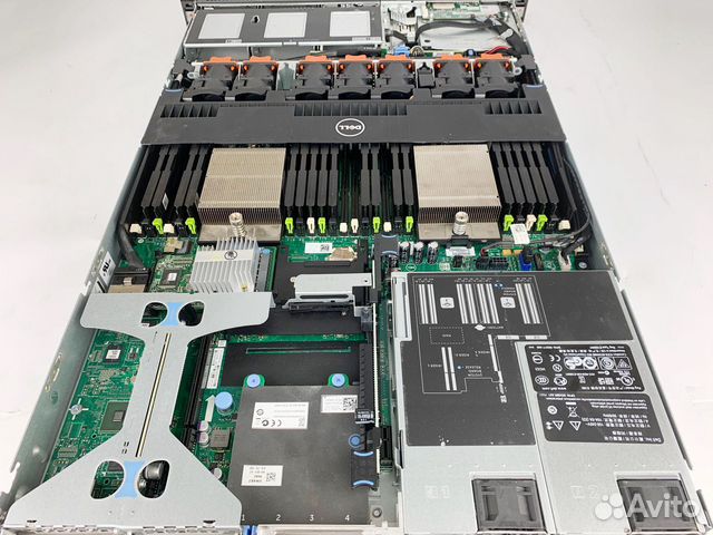 Сервер dell R620 8SFF 2x E5-2695v2 64GB