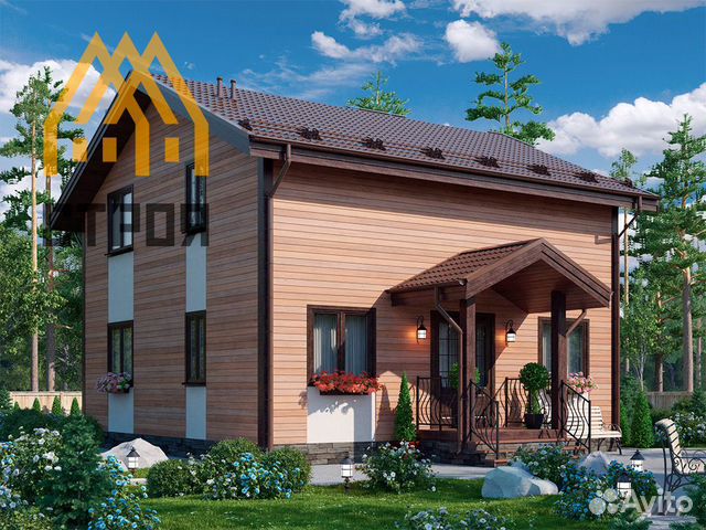 Каркасный дом 160 кв.м