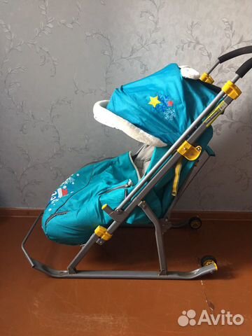 Коляска санки