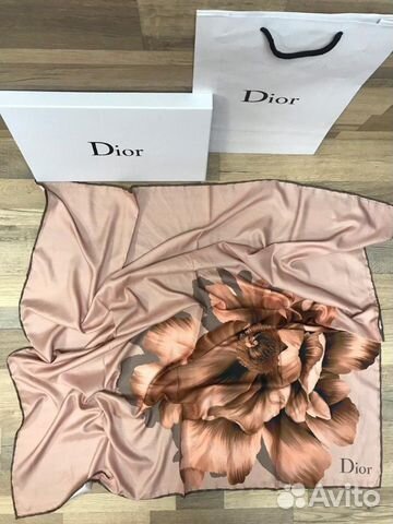 Новый женский шёлковый платок Dior