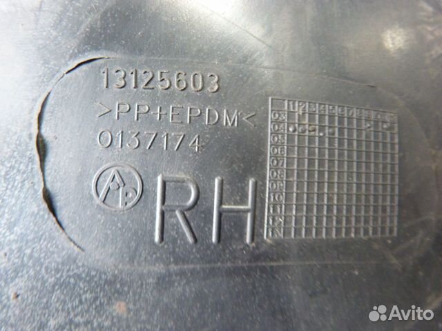 Подкрылок (Локер) передний правый, левый Astra H