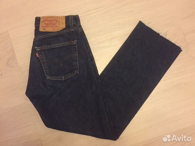 Джинсы на болтах levis 501 w27