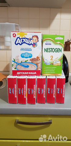 Каши Агуша. Смесь Nestogen