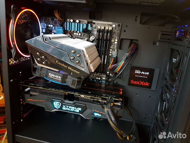 Игровой пк. Core i7, 1060(6GB), 16GB озу, SSD+HDD