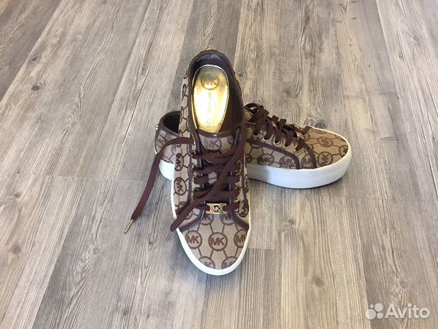 Кеды на платформе michael kors