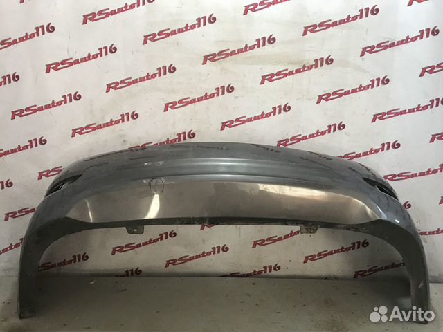 Бампер задний Hyundai Solaris sedan до Рестайл