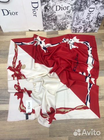 Новый женский шёлковый платок Dior