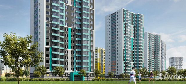 1-к квартира, 40.5 м², 11/21 эт. 1-к квартира, 40.5 м², 11/21 эт.